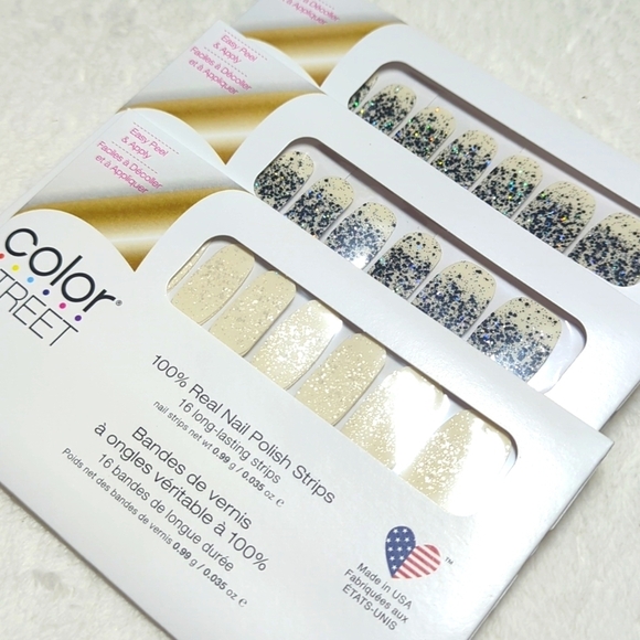Color Street Other - NWT Color Street Nail Polish Strips - QTY 3 Sets